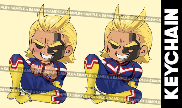 [PREORDER] All Might Front Variant Keychain