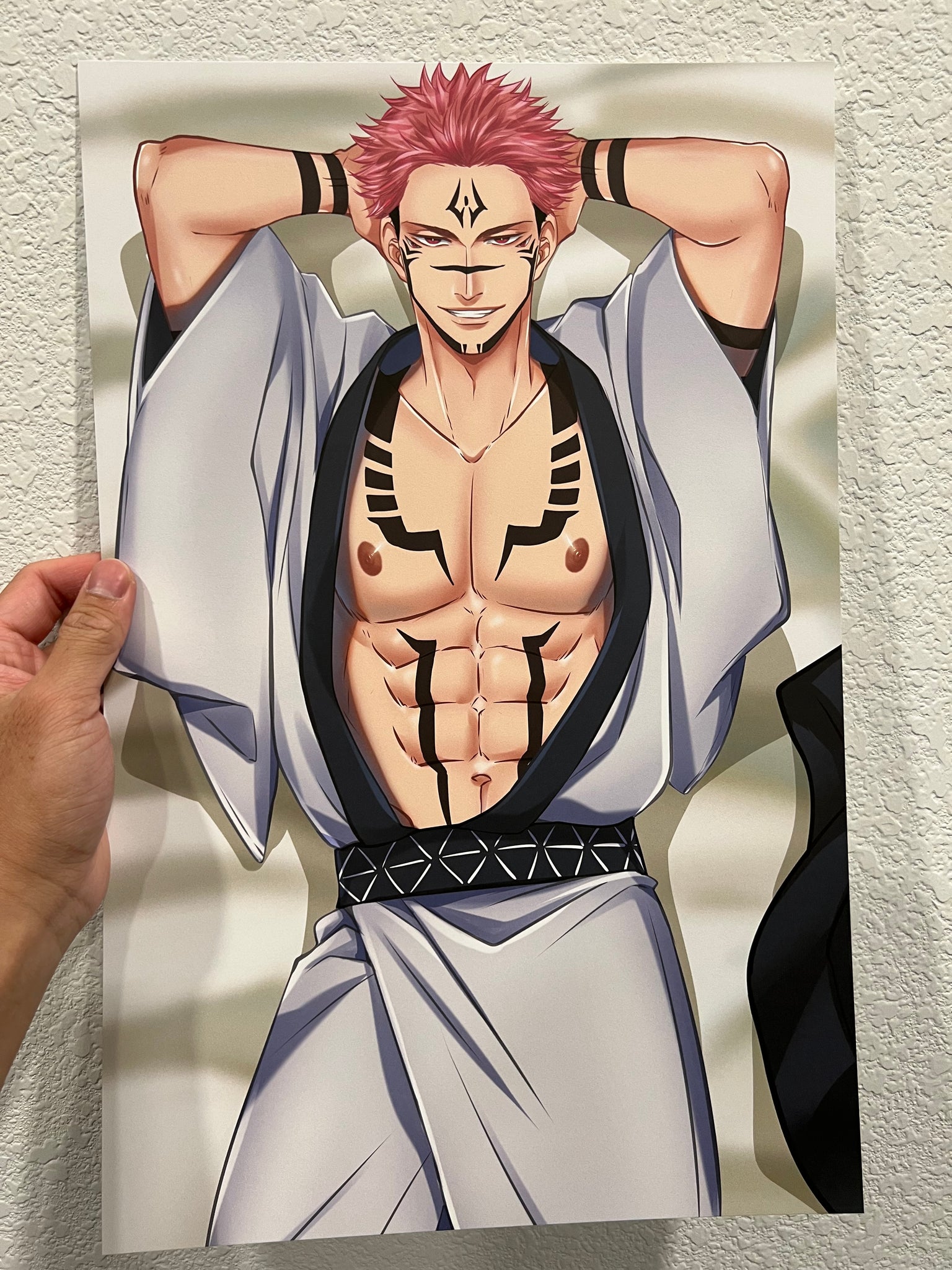 Sukuna FRONT Unofficial Fan Art Poster – theyaoiarmy