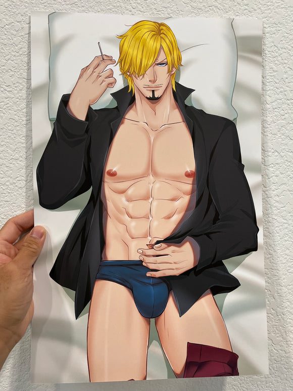 Sanji (Anime Version) FRONT Unofficial Fan Art Poster