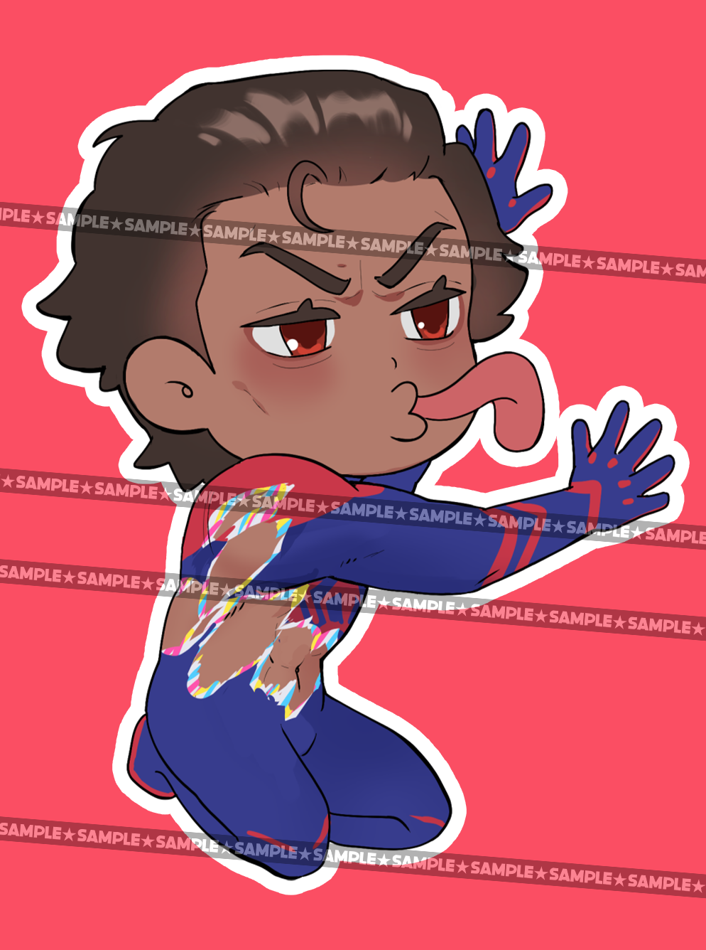 Miguel Licking Meme Parody Acrylic Keychain – theyaoiarmy